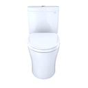 TOTO CST446CEMG Aquia IV Elongated Toilet Cotton 3