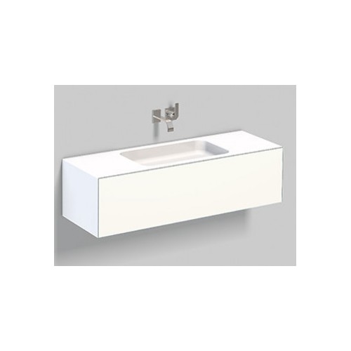 Alape 5167514000 WP.FO6 Rectangular Washplace White 1