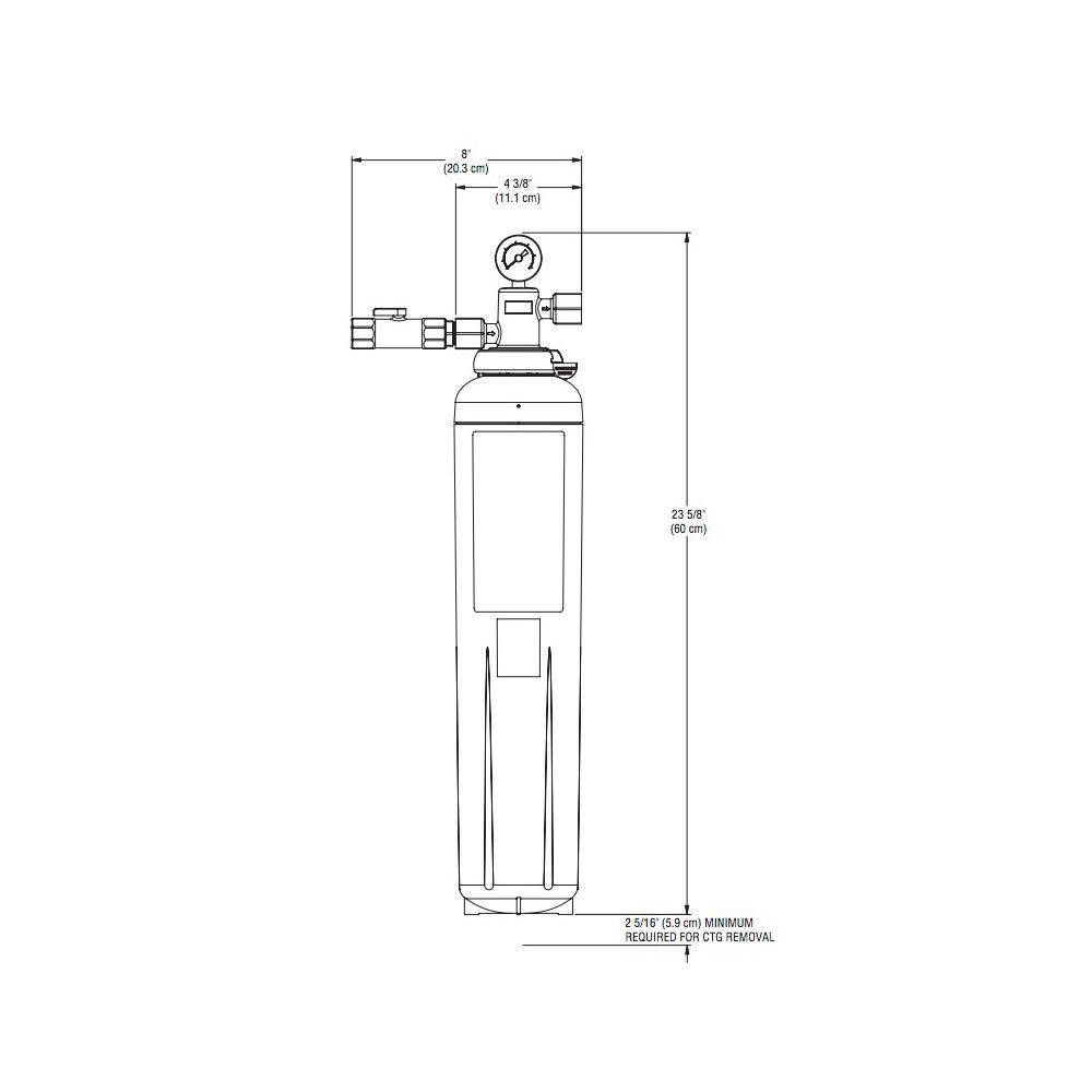 3M ICE195-S Ice Filtration System With Shut Off Valve 2