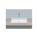 Alape 3208000000 AB.RE700.4 Sit-on Basin Rectangular White 1