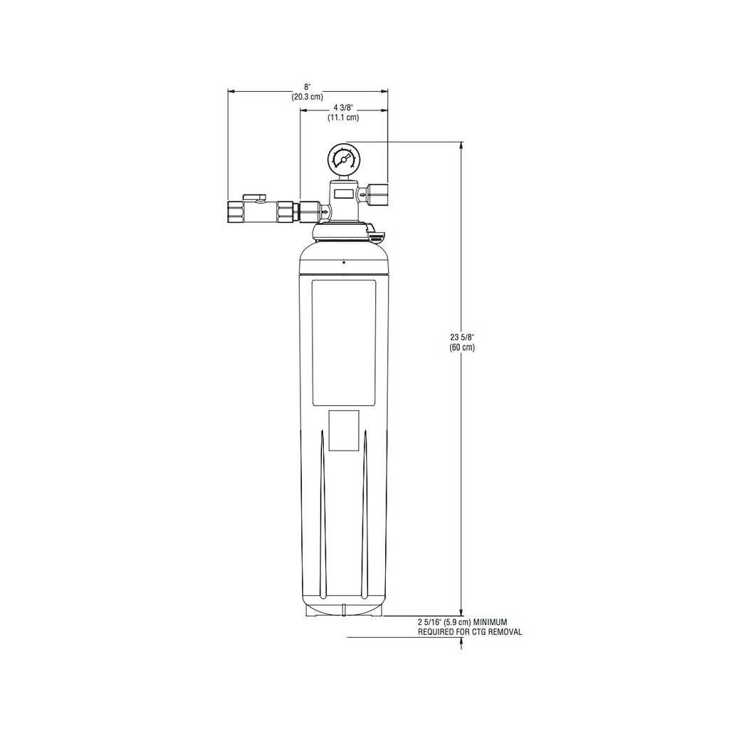 3M ICE190-S Ice Filtration System With Shut Off Valve 2