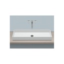 Alape 3214000000 AB.ME1000 Sit-on Basin Rectangular White 1