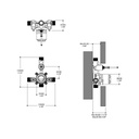 ALT 61266 Thermone With Diverter Valve Pex Chrome 2