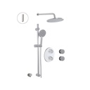 ALT 91484 Thermostatic Shower System 3 Functions Chrome 1