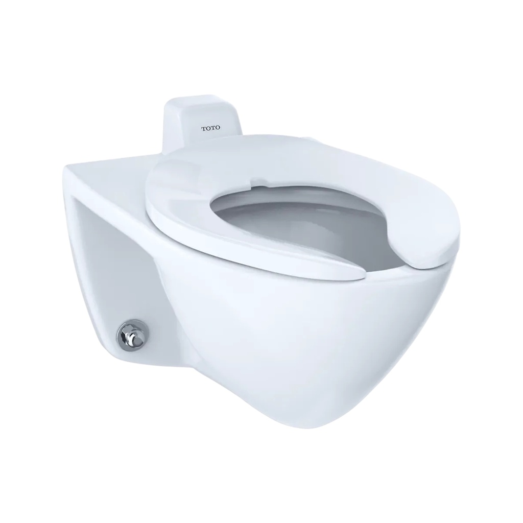 TOTO CT708UVG Commercial Flushometer Ultra-High Efficiency Toilet Cotton CeFiONtect