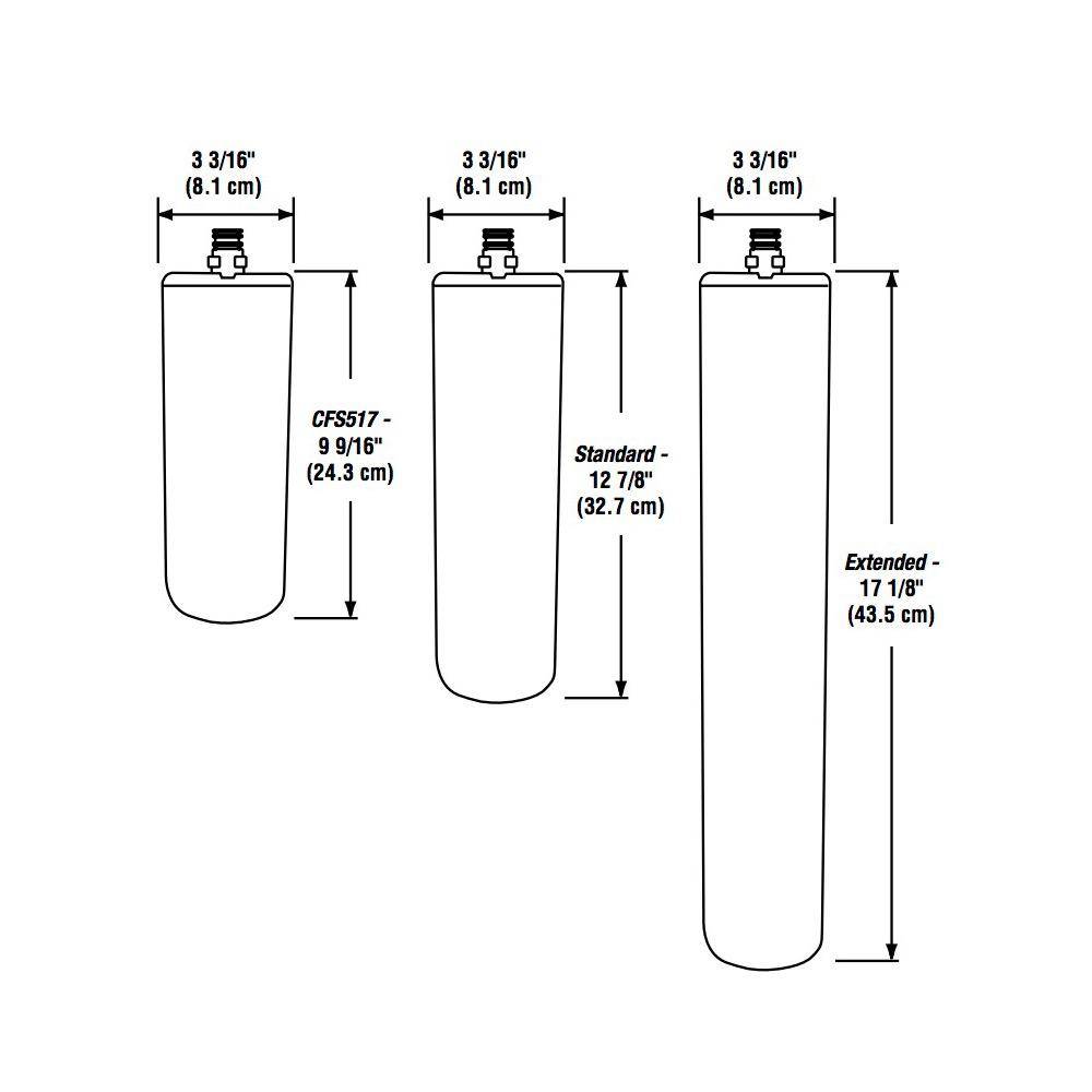 3M CFS8812ELX CUNO 8000 Series Replacement Cartridge Extended 2