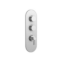 Aquabrass R3253 Otto Round Trim Set For Thermostatic Valves 12002 And 3002 Polished Chrome 1