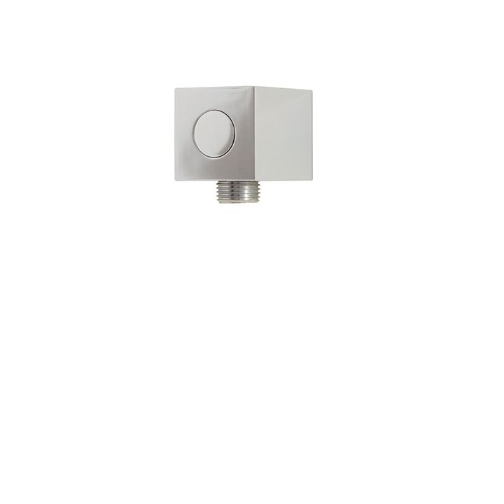 Aquabrass 1408 Waterways And Hook Adjustable Square Waterway Brushed Nickel 1