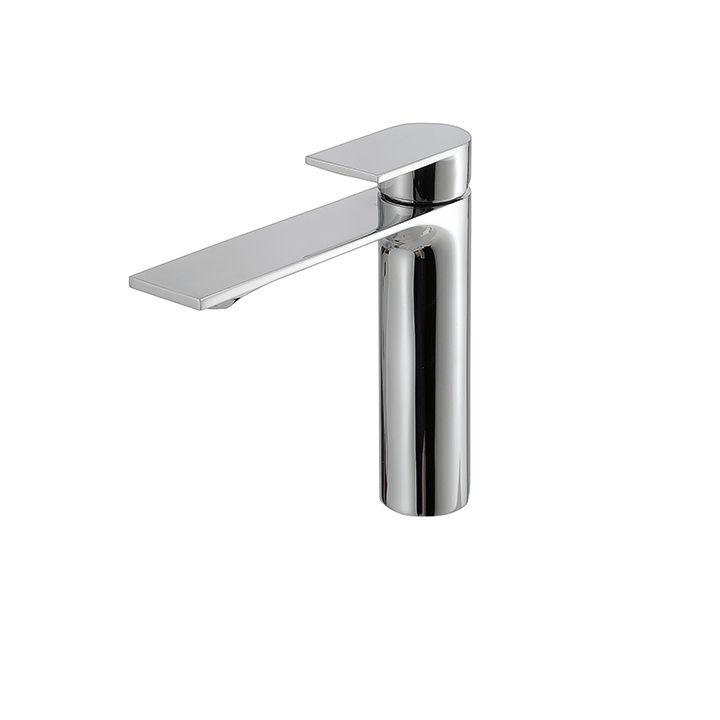 Aquabrass 92020 Alpha Tall Single Hole Lavatory Faucet Brushed Nickel 1