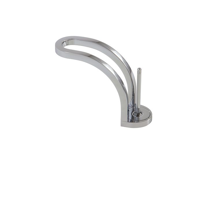 Aquabrass 17714 String Single Hole Lavatory Faucet Polished Chrome 1