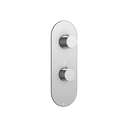 Aquabrass R9295 Trim Set For 12123 1/2 Thermostatic Valve 2 Way 1 Function At A Time Brushed Nickel 1