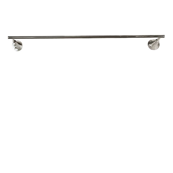 Aquabrass 1503 Serie 1500 24 Wallmount Single Towel Bar Polished Chrome 1