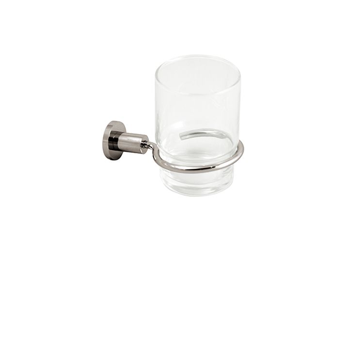 Aquabrass 4502 Serie 4500 Wallmount Tumbler Holder Brushed Nickel 1