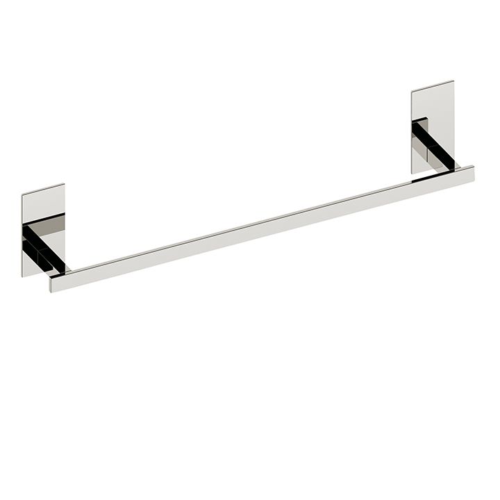 Aquabrass 8603 Serie 8600 24 Wallmount Single Towel Bar Polished Chrome 1