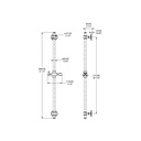 Aquabrass 12763 Classic Rail Brushed Nickel 2