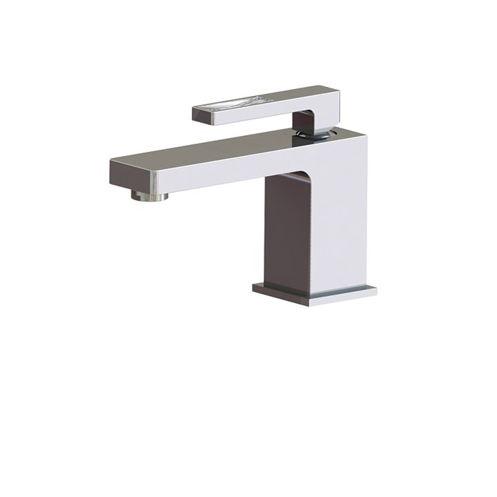 Aquabrass 84014 Single Hole Lavatory Faucet Brushed Nickel 1