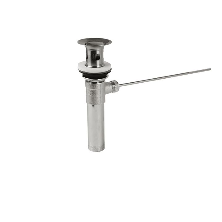Aquabrass 42300 Drains & P Traps 1 1/4 Mechanical Drain Brushed Nickel 1
