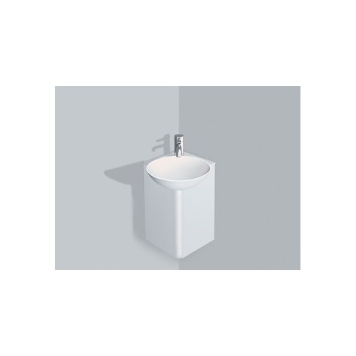 Alape 5245000000 WP.Insert5 Corner Washplace Dish Basin White 1