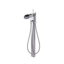 Aquabrass 32085 Loveme Floormount Tub Filler With Handshower Polished Chrome 1