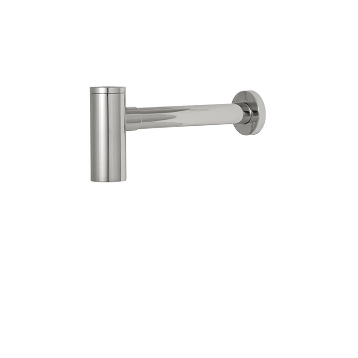 Aquabrass 2454 Drains & P Traps Round P Trap Polished Chrome 1