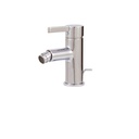 Aquabrass 68024 Blade Single Hole Bidet With Swivel Spray Polished Chrome 1