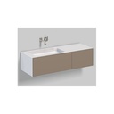 Alape 5168511000 WP.FO8 Rectangular Washplace Moonstone 1