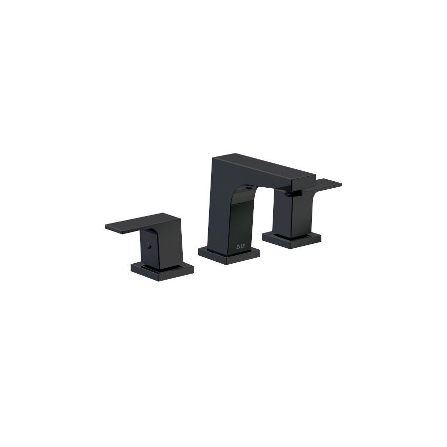 &lt;&lt; ALT 20771 Riga Widespread Lavatory Faucet Electro Black