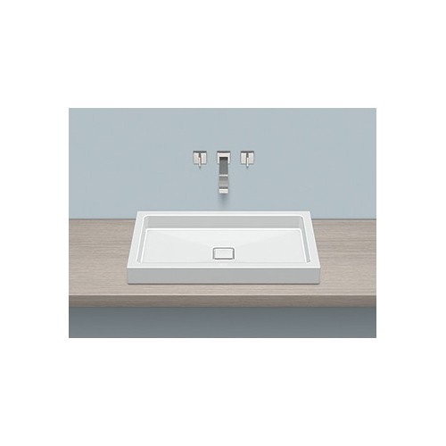 >> Alape 3208000000 AB.RE700.4 Sit-on Basin Rectangular White