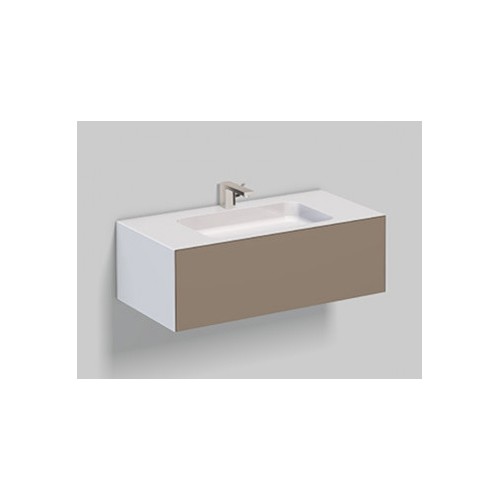 Alape 5166811000 WP.FO3 Rectangular Washplace Moonstone