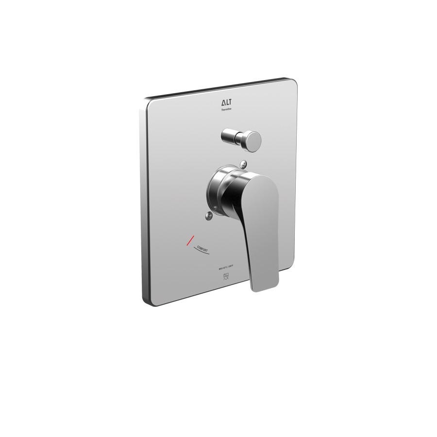 << ALT 70332 Via Dante Thermone With Diverter Trim Kit Chrome