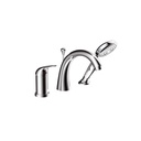 << ALT 10772 Volo 3 Piece Deckmount Tub Filler With Handshower Chrome
