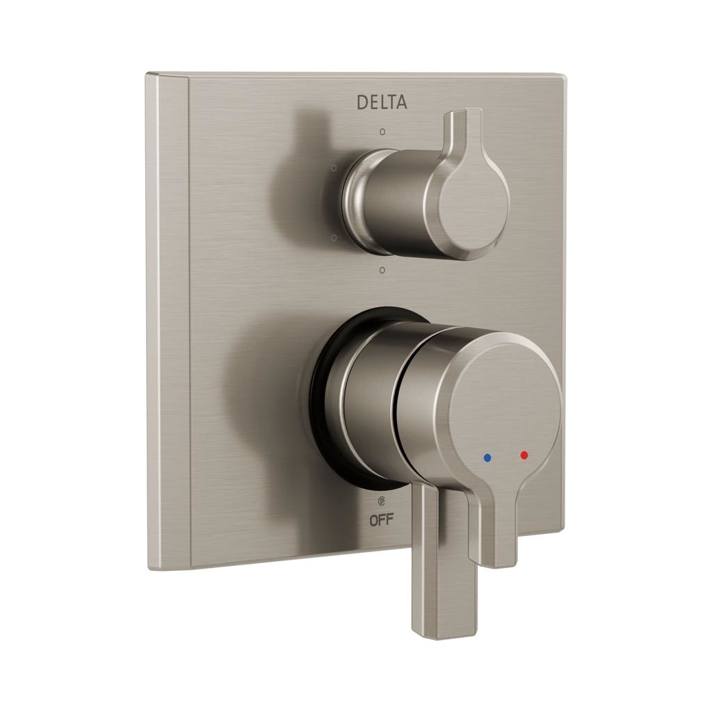 Delta T27999-SS Pivotal 17 Series Integrated Diverter Trim 6 Function ...